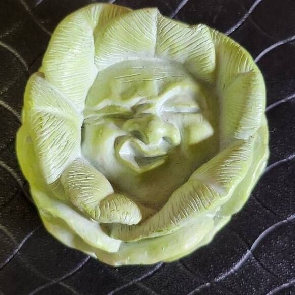 1995 Vandamme Anthropomorphic Faces Cabbage -Rare - Picture 1 of 9